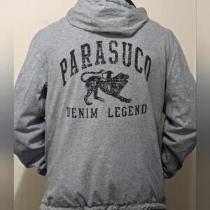 Parasuco Reversable Sweater Jacket L/G zip-up